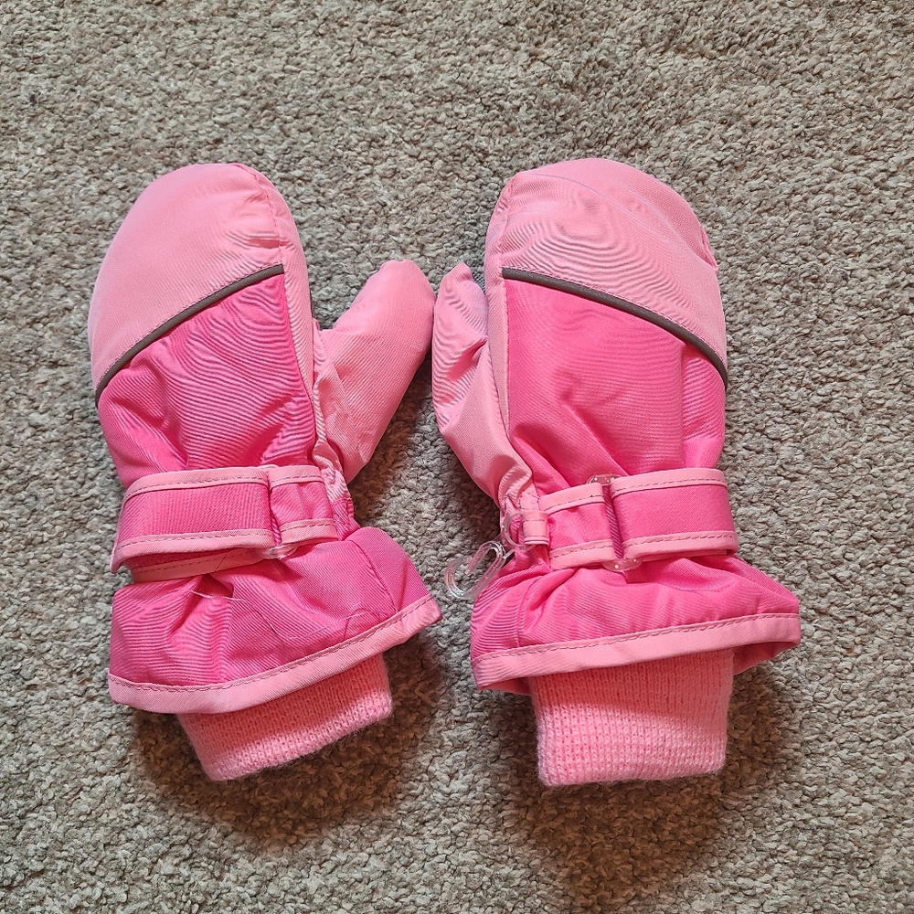 💜5/$30💜 Toddler Pink Snow Winter Gloves